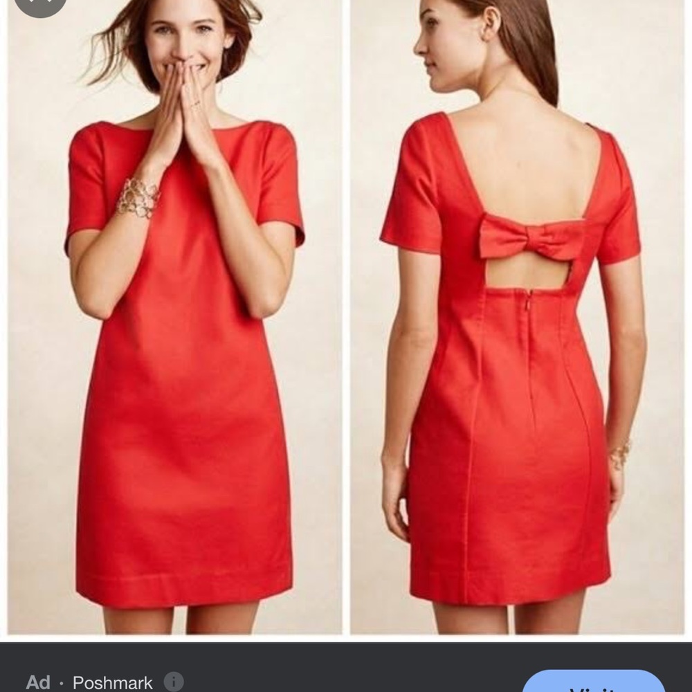 Bow back shift dress - Picture 5 of 5